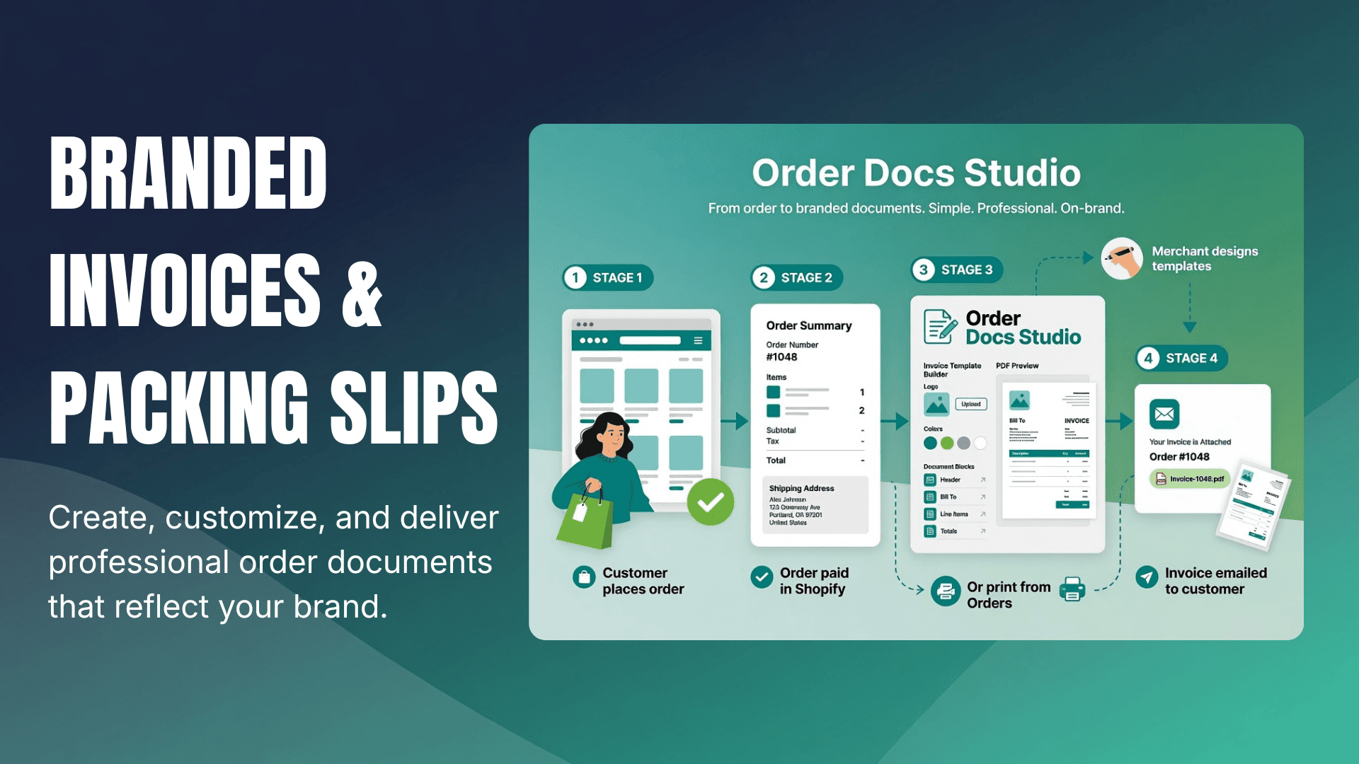 Visual builder with live preview